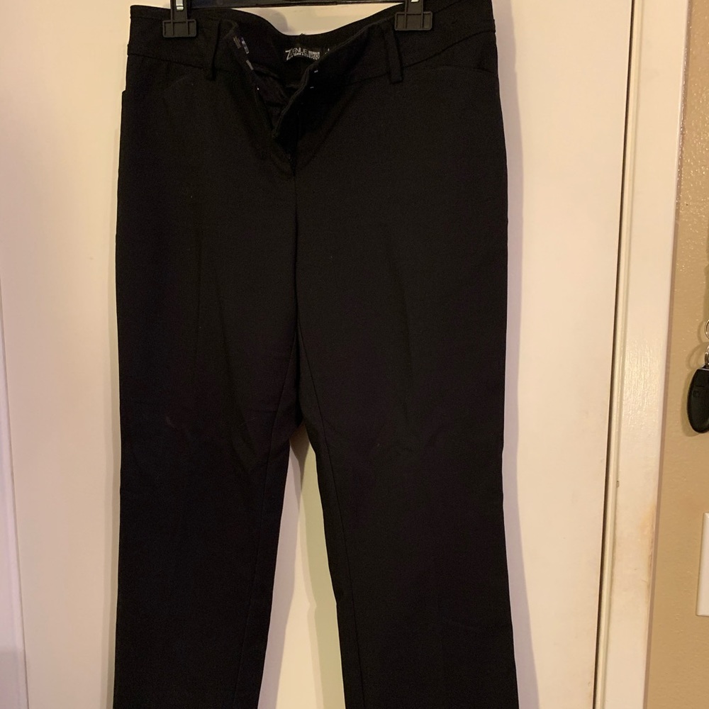 New York and company black slacks- average